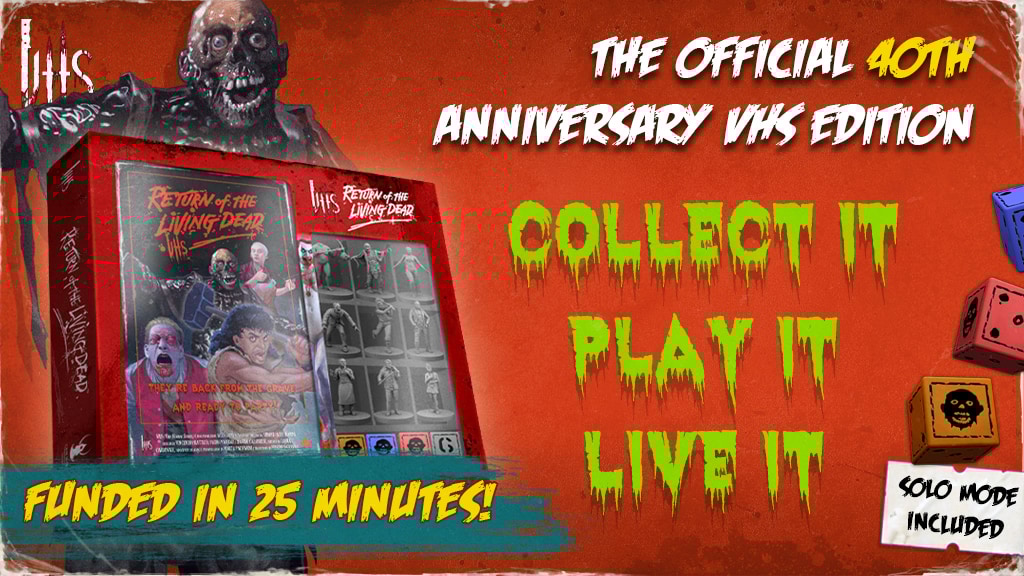 Return of the Living Dead - 40th Anniversary VHS TTRPG