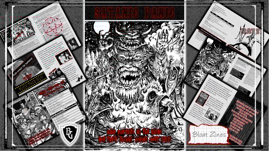 Satanic Panic Zine -