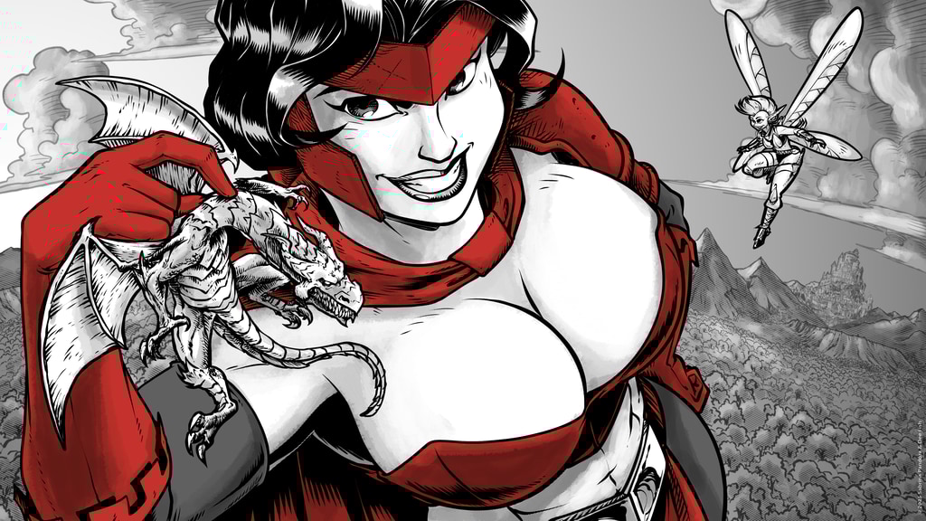 Giant Girl Adventures - A Superhero Fantasy Comedy Adventure