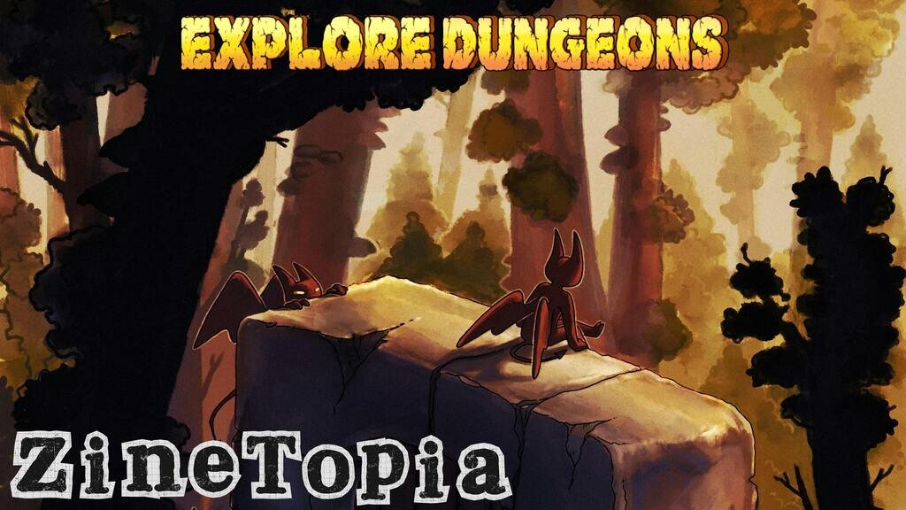 Explore Dungeons Zine #4 (plus more)