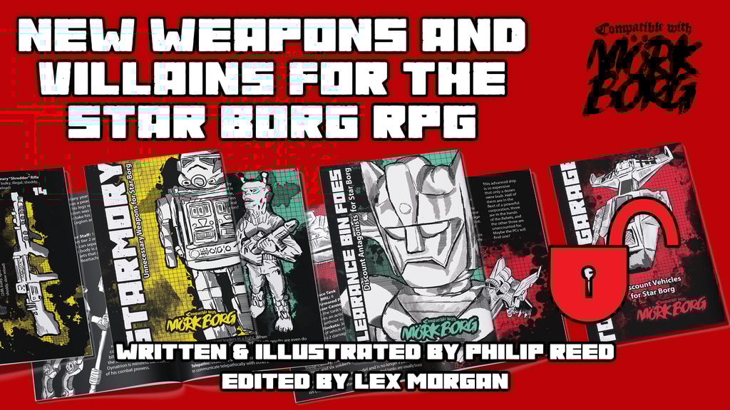 Two Star Borg Booklets! Clearance Bin Foes and Starmory!