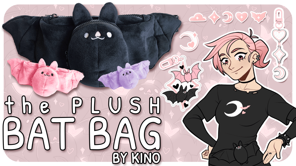 The Plush Bat Bag