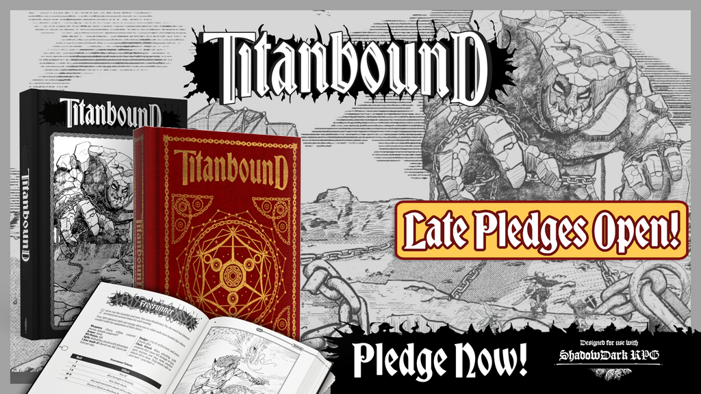 Titanbound - Climb and Slay Titans in Shadowdark RPG