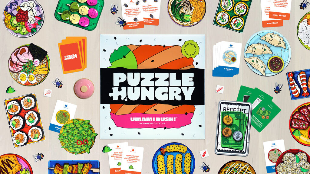 Puzzle Hungry: Umami Rush! - A Competitive Puzzle Game