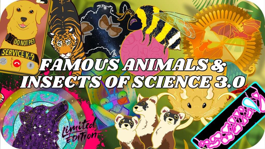 Famous Animals (and Insects) of Science 3.0