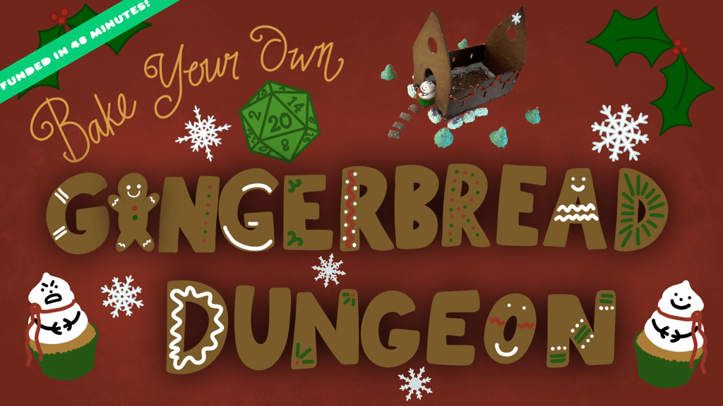 Bake Your Own Gingerbread Dungeon