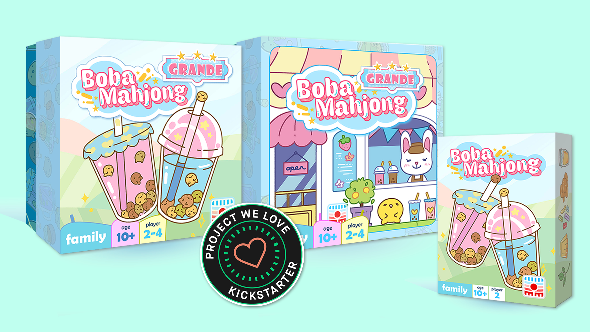 Boba Mahjong Grande | The Tea-rific Set Collection Game