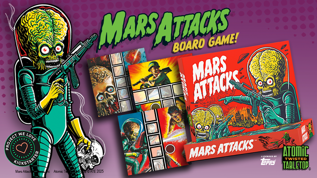Mars Attacks! Twisted Tabletop Game by Atomic Toybox