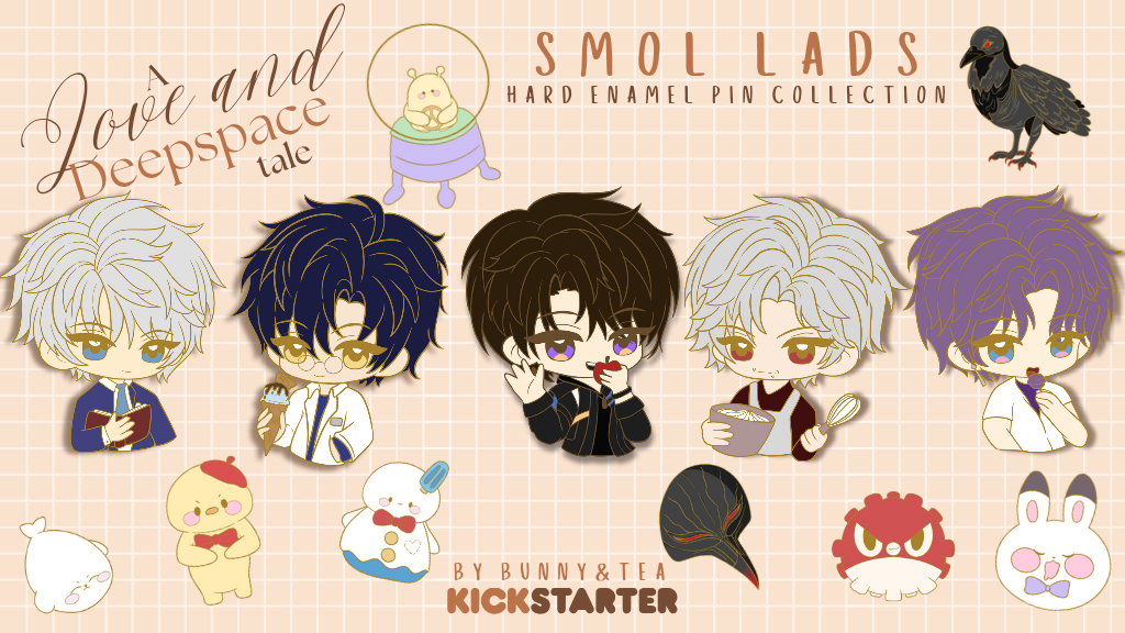 Smol LaDs: A Love and Deepspace Chibi Tale