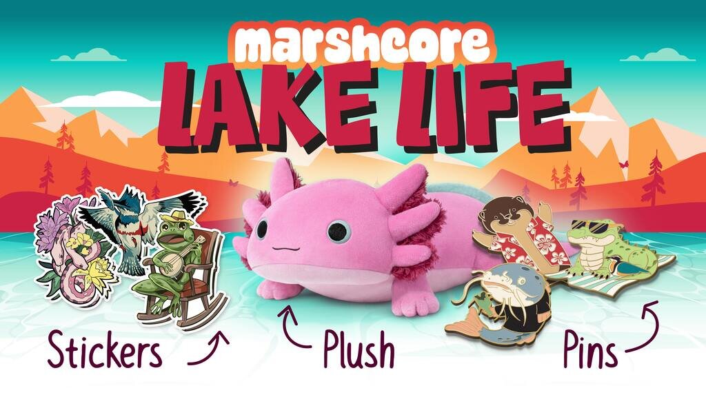 Marsh Core: Lake Life - Pins & Plush