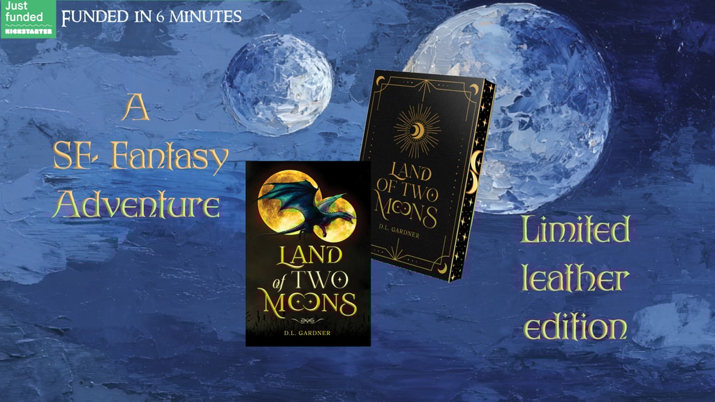 Land of Two Moons Leather Edition ~ YA SF Fantasy Adventure