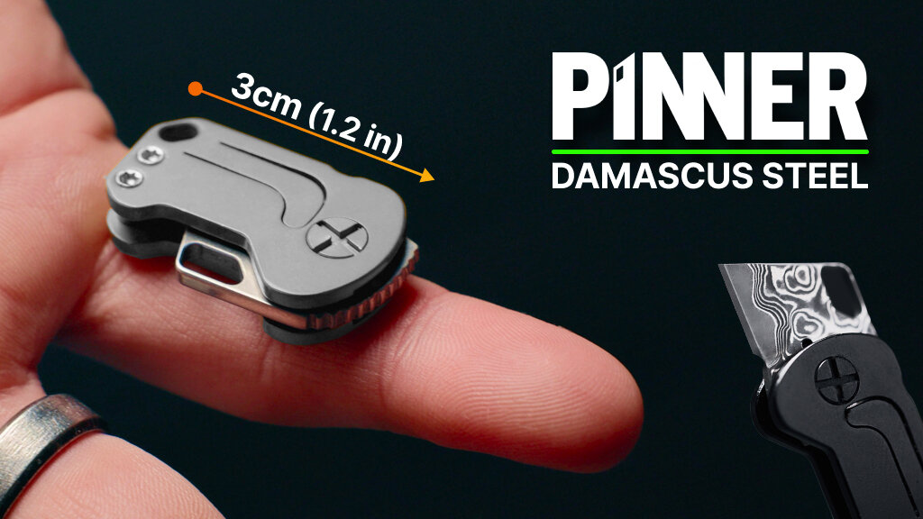 Pinner | The 3cm Damascus Steel Knife