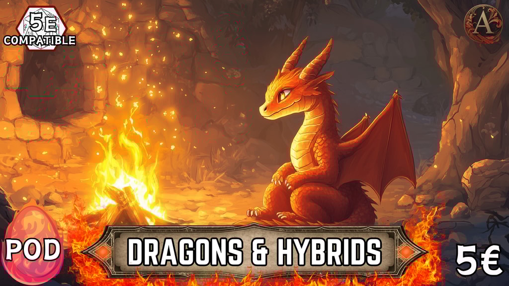 Familiars & Companions for D&D 5e - Dragons & Hybrids