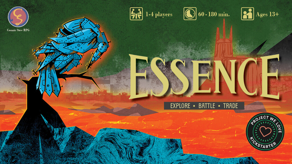 Essence: Explore, Battle, Trade - A Hero-Building Board Game