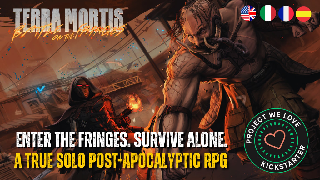 Terra Mortis | Solo Post-Apocalyptic Deckbuilding RPG