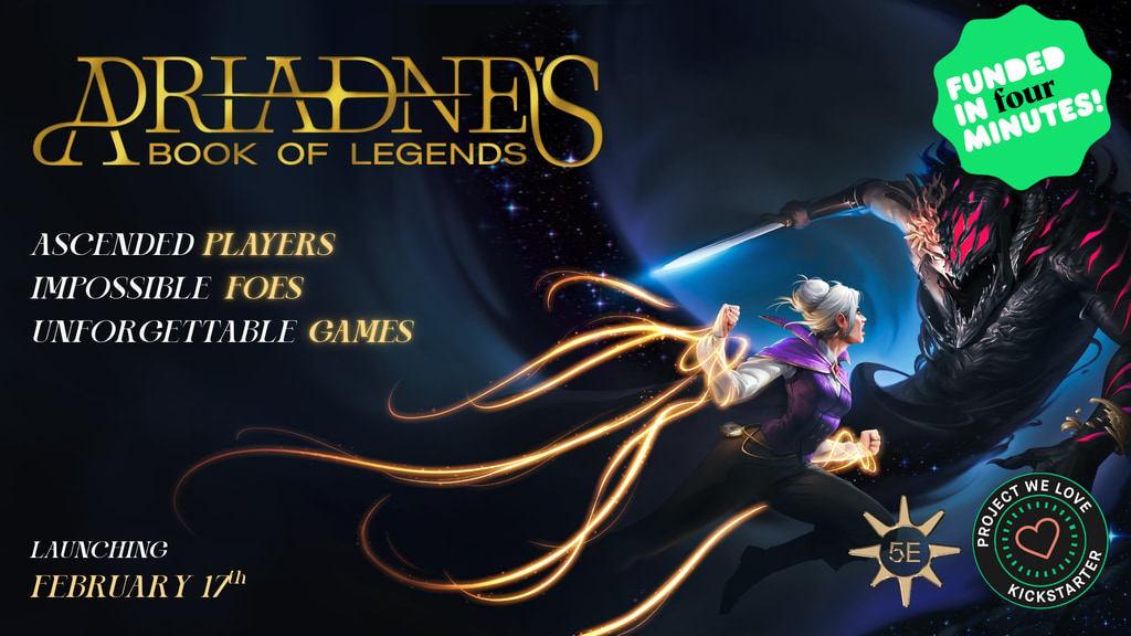 Ariadne's Book of Legends - D&D beyond 20th level!