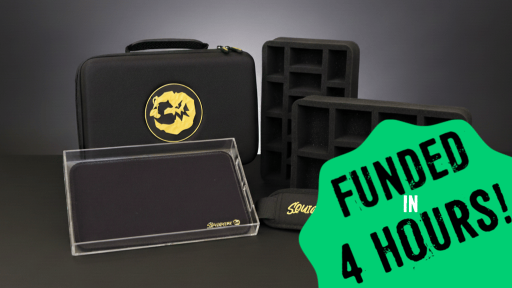 Squigmire Pro Pack! Hard-shell Miniatures Case.