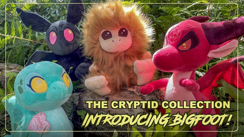 Cryptid Collection: Bigfoot Plush!