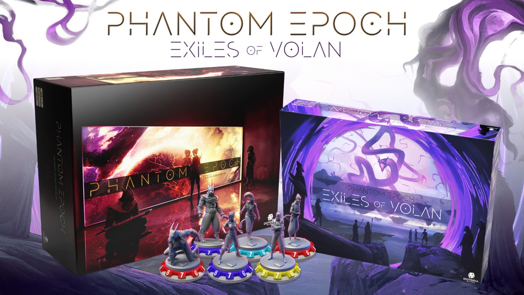 Phantom Epoch Board Game + Exiles of Volan Expansion