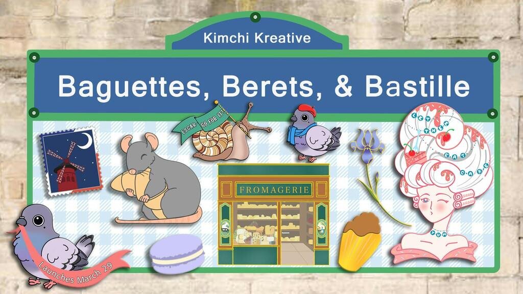 Baguettes, Berets, Bastille-Oo, La La!