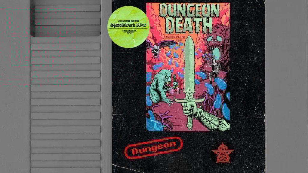 Dungeon Death: 16-bit rules for Shadowdark