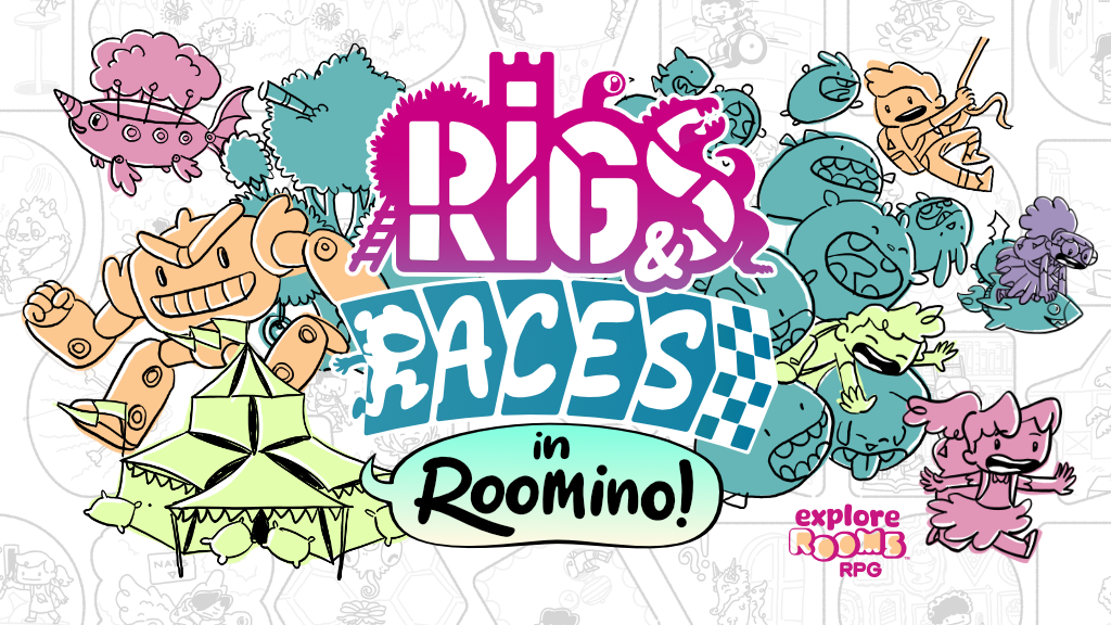RIGS & RACES in Roomino! TTRPG Zines