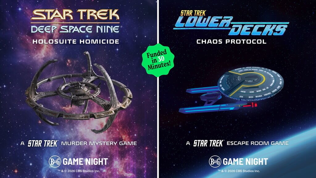 Star Trek Mystery and Escape Room Games: DS9 & Lower Decks
