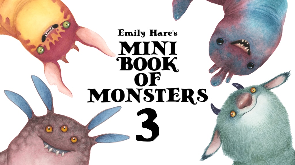 Emily Hare's Mini Book Of Monsters!