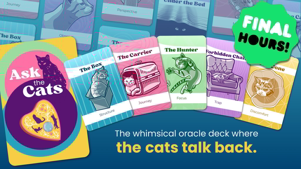 Ask The Cats Oracle: Make 100 Decks