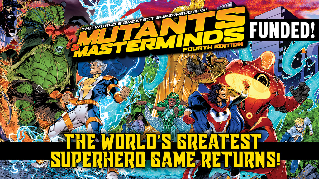 Mutants & Masterminds 4th Edition Tabletop RPG