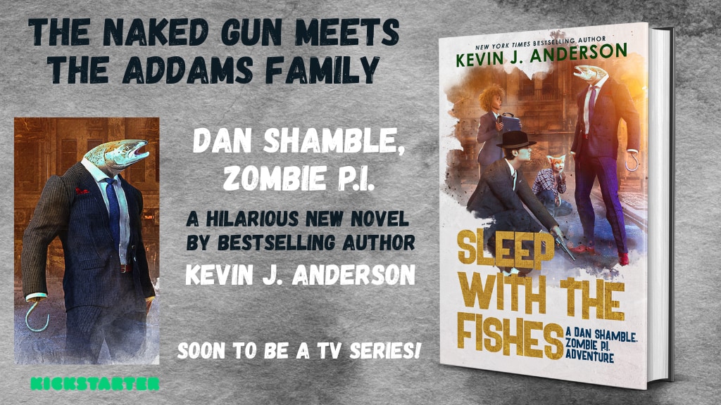 Sleep with the Fishes: A New Dan Shamble, Zombie P.I. Novel