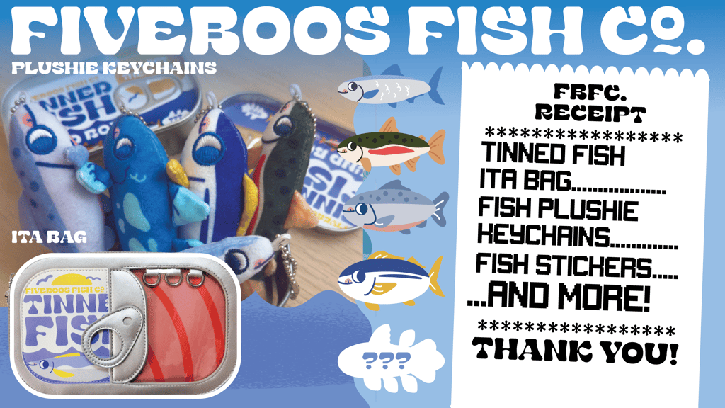 Fiveboos Fish Co. A Tinned Fish Collection