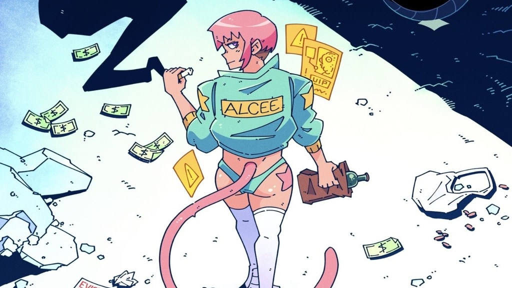 Interstellar Dust presents: Alcee - Silly Sexy Sci-Fi Action