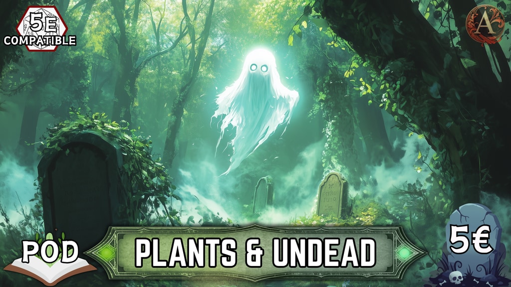 Familiars & Companions for D&D 5e - Plants & Undead