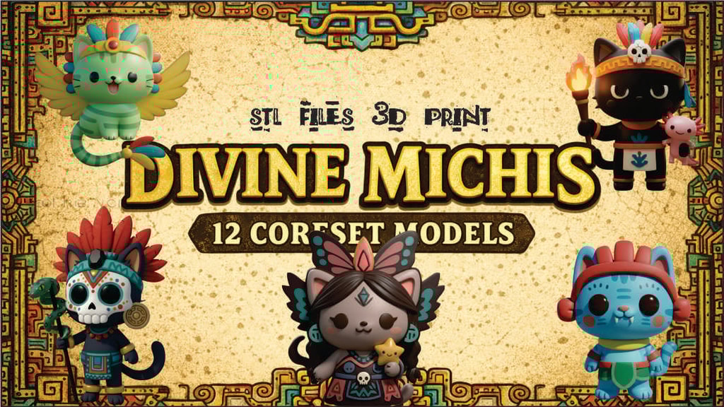 Divine Michis – Prehispanic Kitty Collection