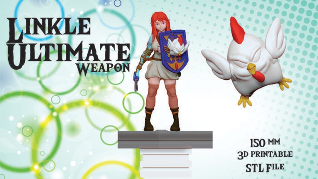 Cuco Ultimate Weapon waifu stl