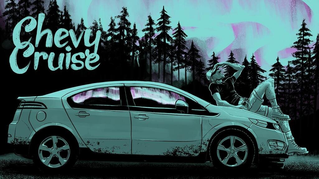Chevy Cruise: a Queer Riso Art Comic
