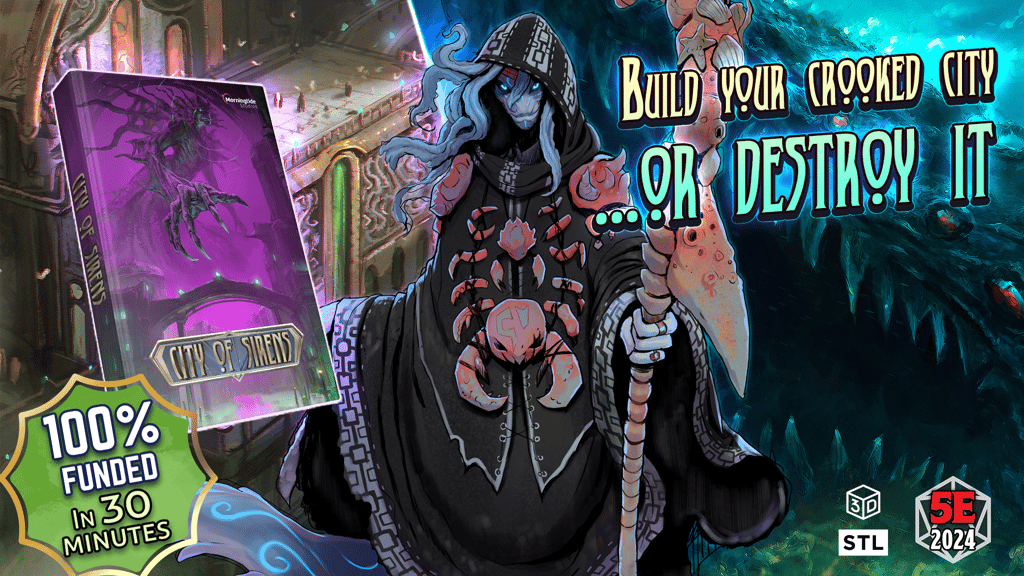 City of Sirens: 5E+ Urban Adventures in the Eldritch Fallout