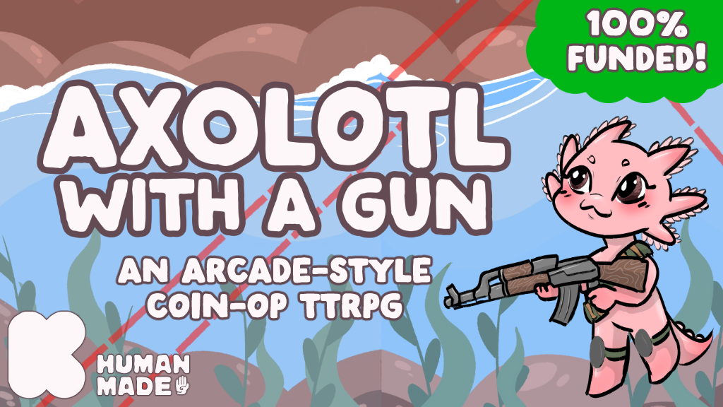 Axolotl with a Gun: An Arcade-Style Roleplaying Game