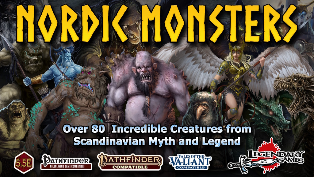 Nordic Monsters: A Bestiary of Scandinavian Legends