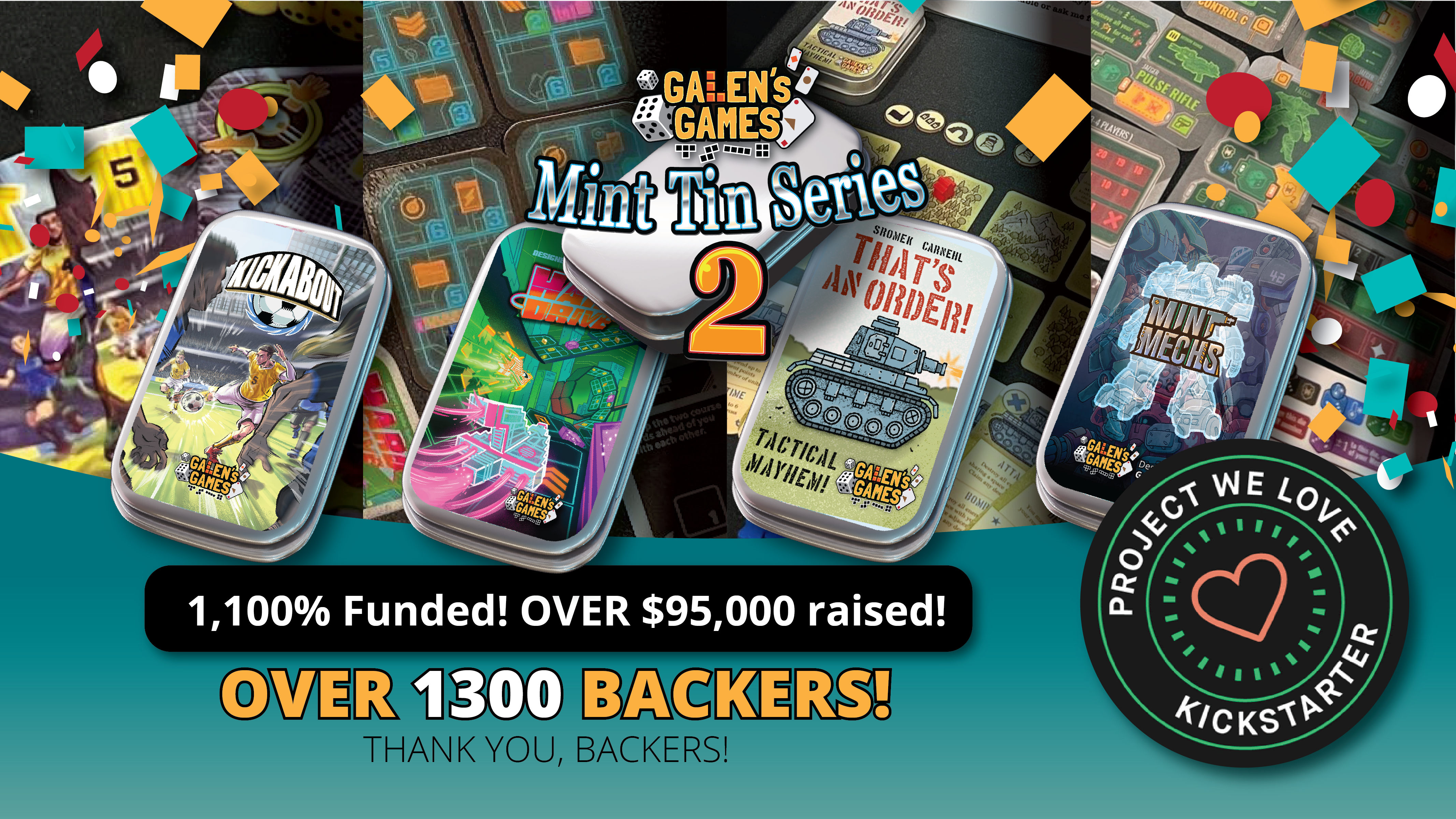 Galen's Games Mint Tin Series 2