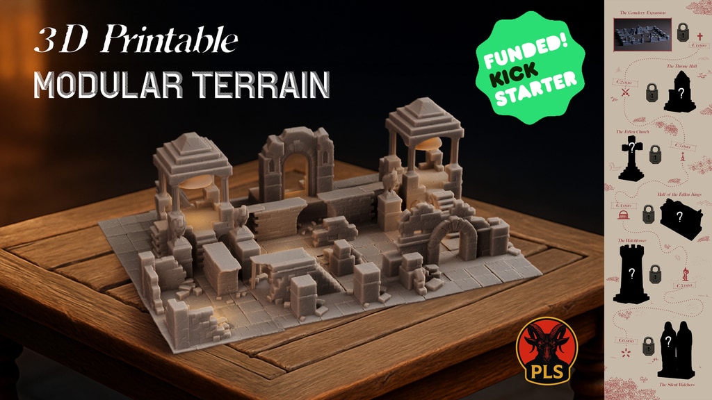 Modular STL Terrain