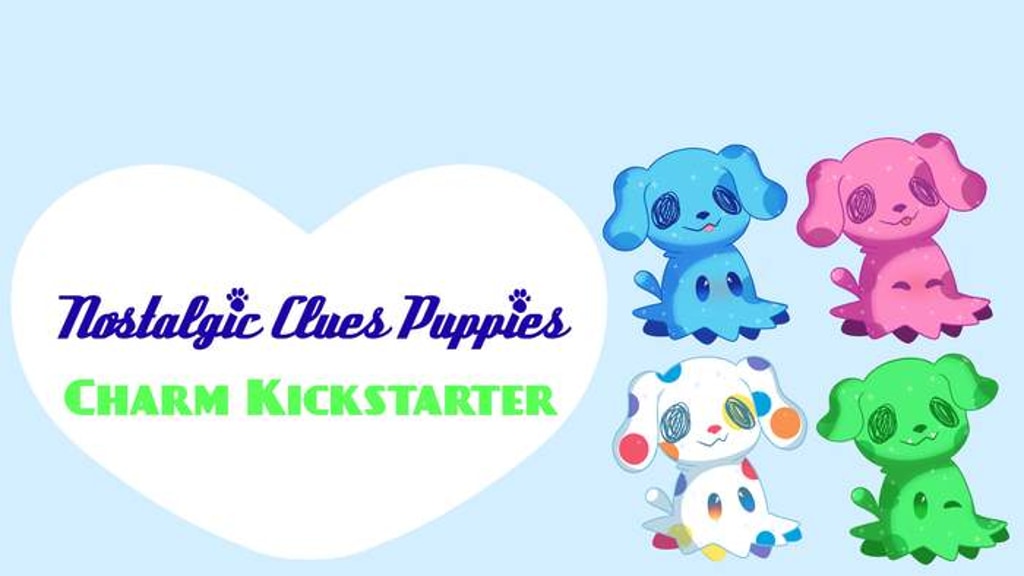 Nostalgic Clues Puppies: Acrylic Charms!