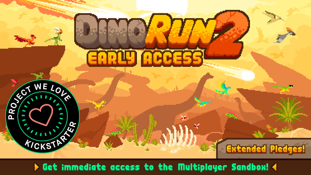 The Dino Run 2 Early Access Campaign