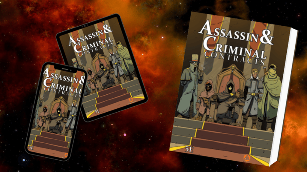 Book of Assassin and Criminal Contracts For D&D 5E