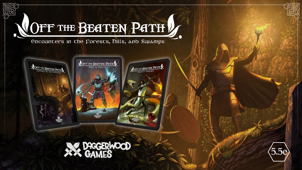 Off the Beaten Path: Encounters for Forests, Hills, & Swamps