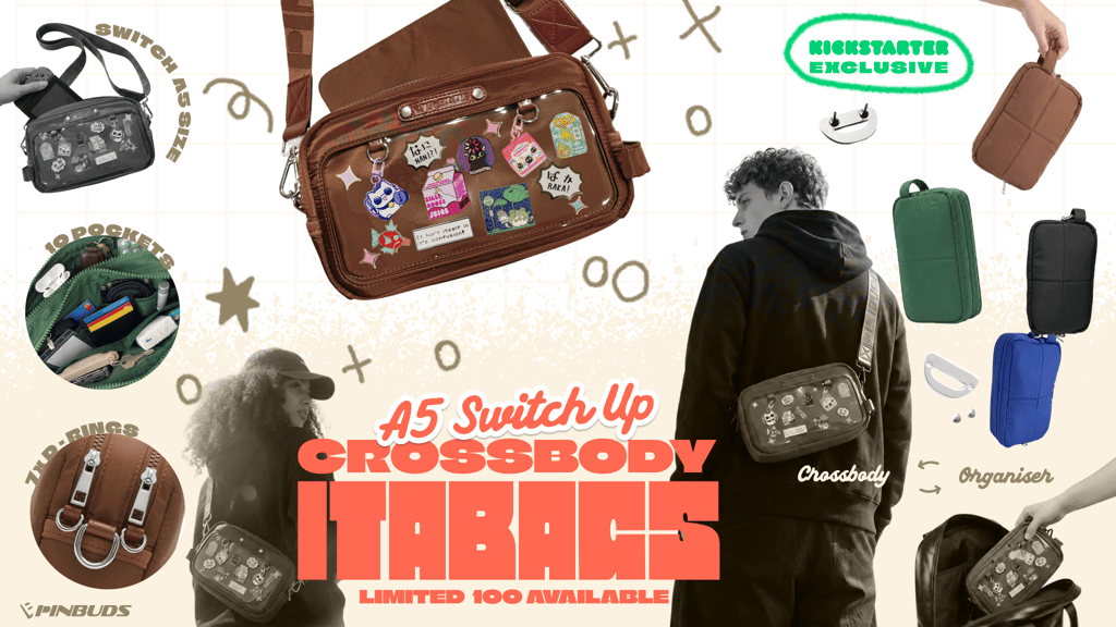 Everyday A5 ITA Bag Switch Up Crossbody / Bag Organiser