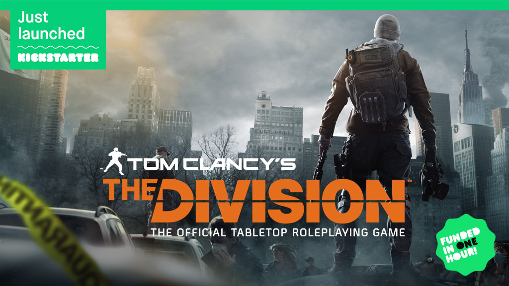 Tom Clancy's The Division, the official tabletop RPG