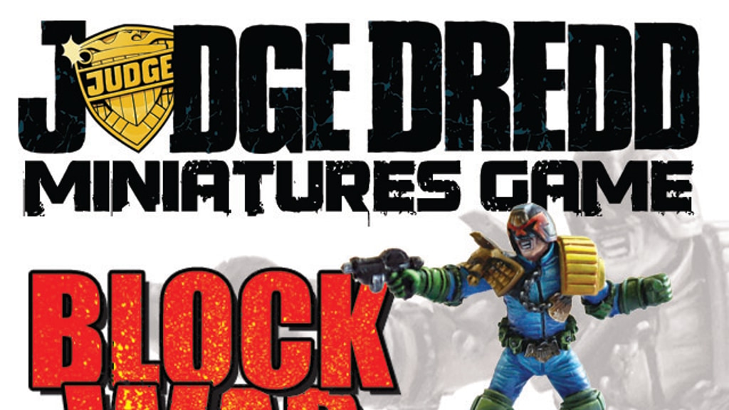 Judge Dredd Miniatures Game: Block War