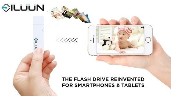 iLuun: The Smart Wireless Storage Drive For Iphone & Android